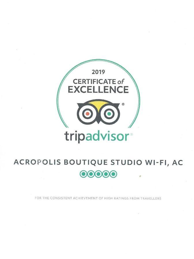Acropolis Boutique Studio, Koukaki Apartamento Atenas Exterior foto